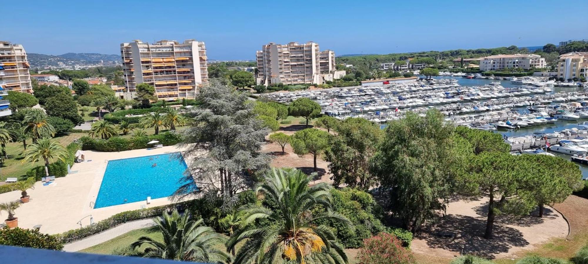 Studio Avec Vue Sur Marina Et Mer - 2 Adultes Et 1 Enfant Maximum Mandelieu Buitenkant foto